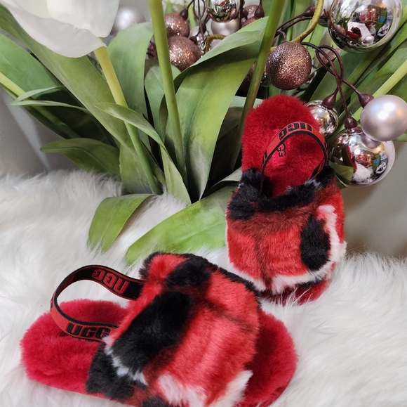 Ugg Fluff Yeah Toddler slippers New - Picture 3 of 7
